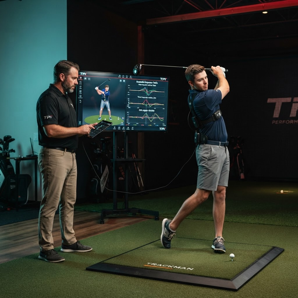 TPI and 3D motion assessment equipment used on-site
