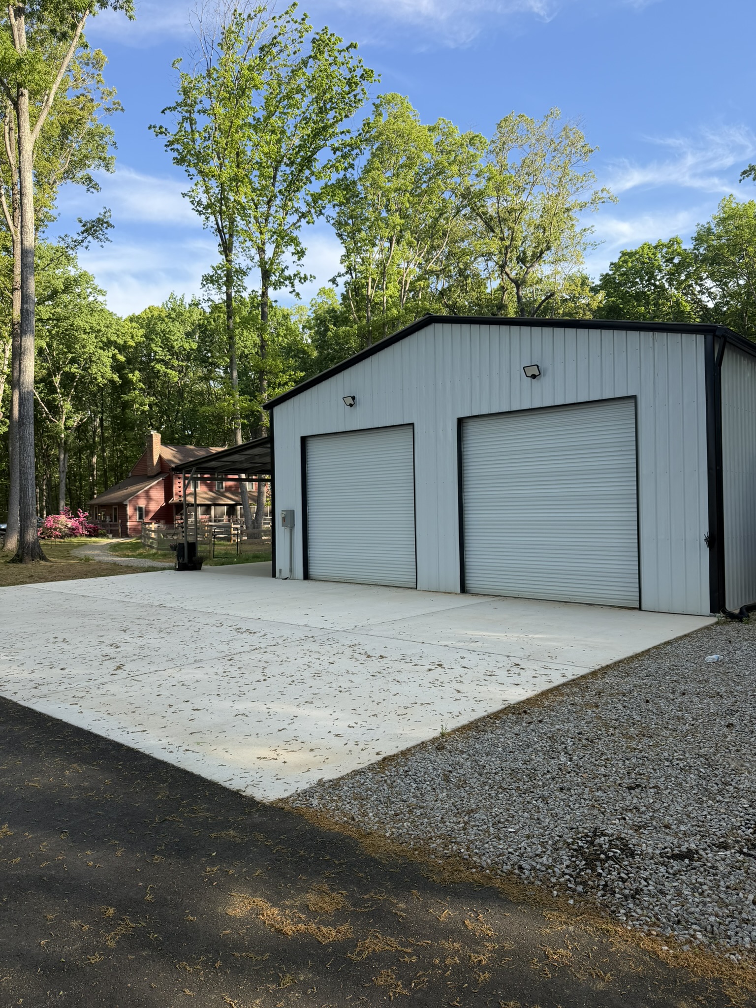 Exterior of the Swing Data Lab building in Powhatan