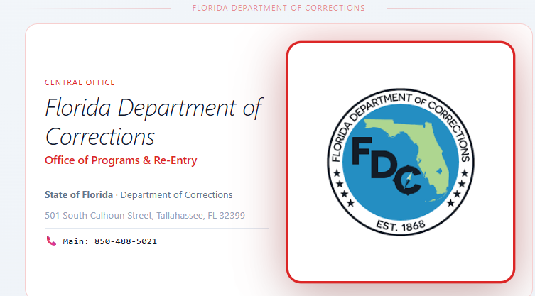 Florida Department of Corrections Seal
