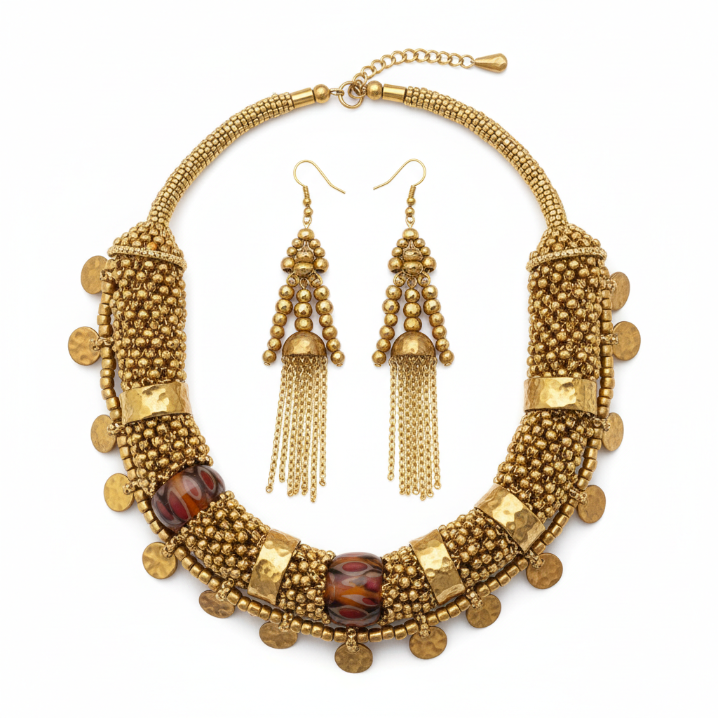 Collier & Boucles d'oreilles