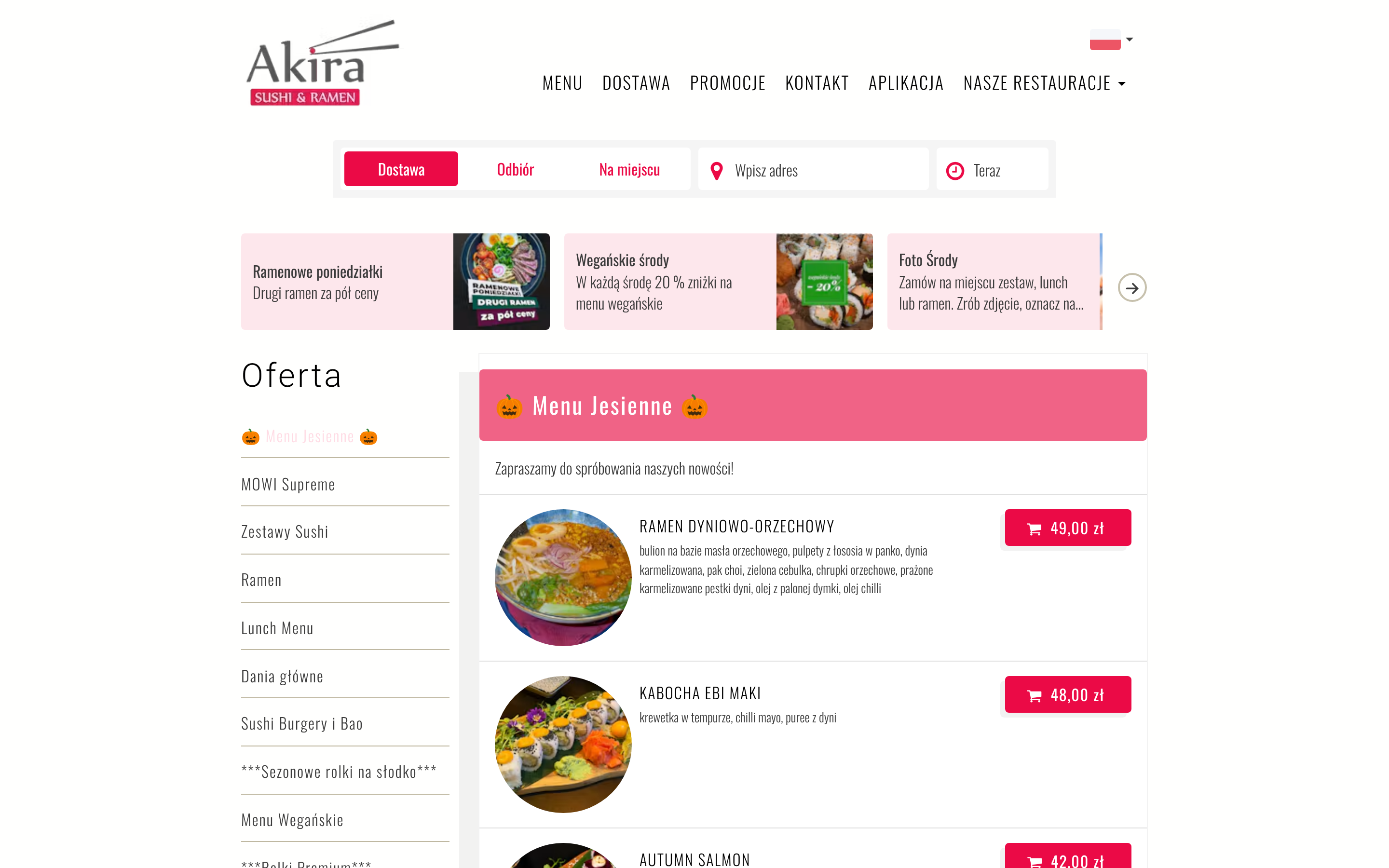 Akira Sushi & Ramen Piekary Śląskie