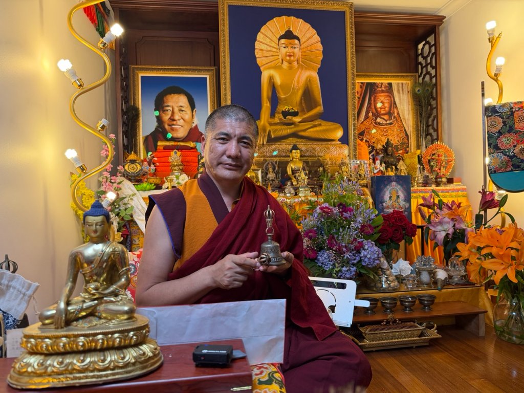 Received Ritual Bell of Chakhung Tulku Dorje Dradül