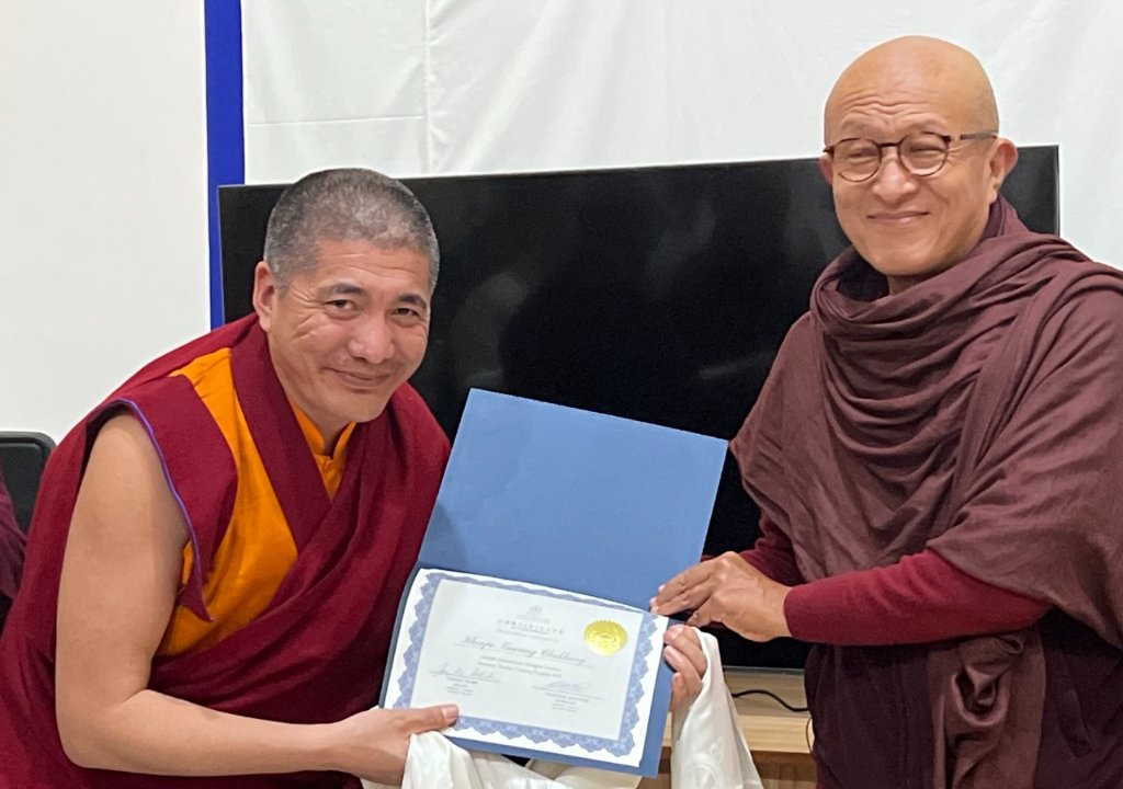 Monastic Teacher Training Workshop at SINI
