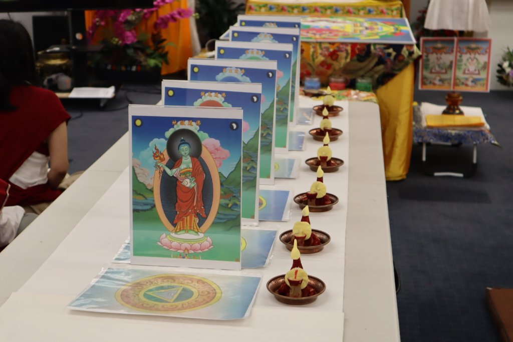Tantric Peaceful Deities Magical Illusion Sand Mandala — Sydney