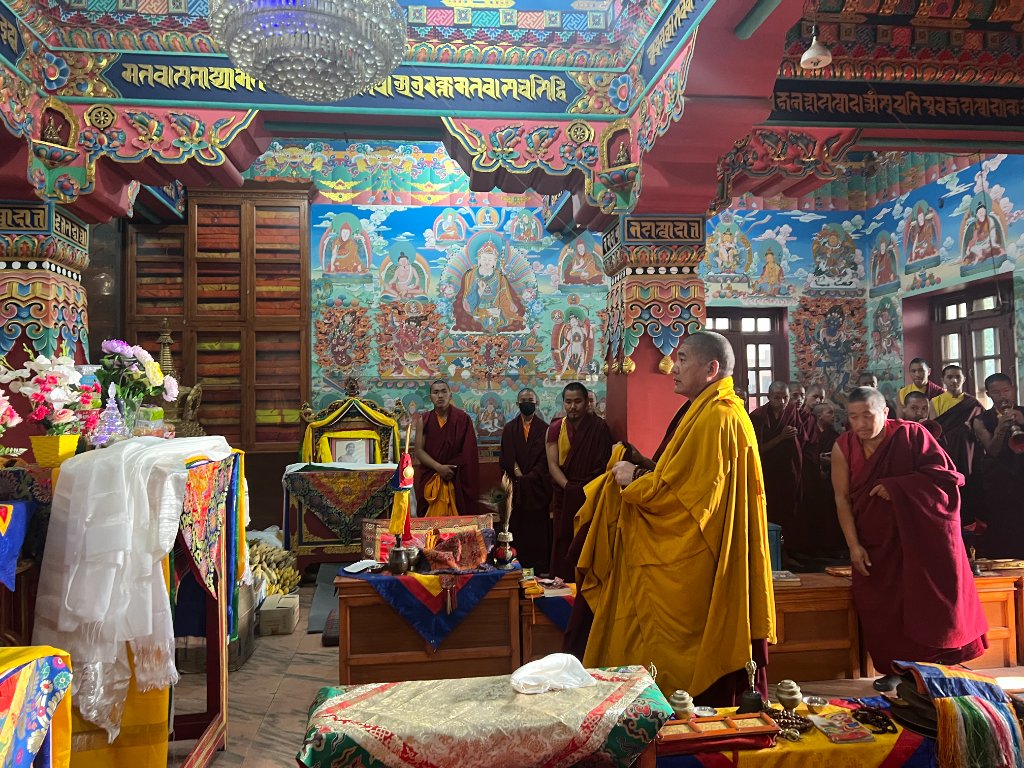 Khenpo Tsewang Visited Maratika