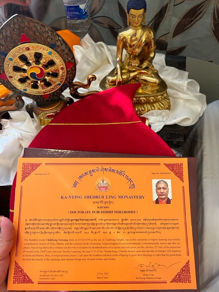 Khenpo ceremony photo 7