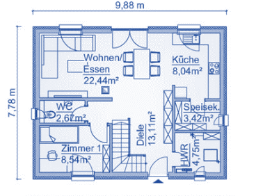 Grundriss EG