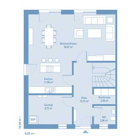Grundriss EG
