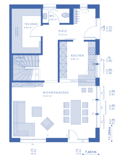 Grundriss EG