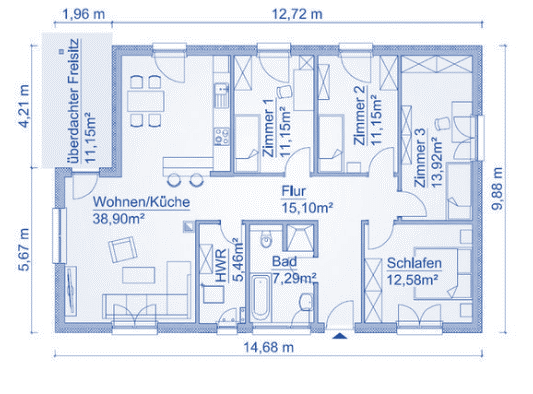 Grundriss EG