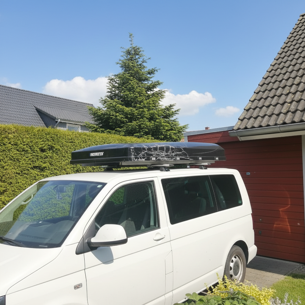 Dachzelt Schaden – Zusammenstoß mit Garage