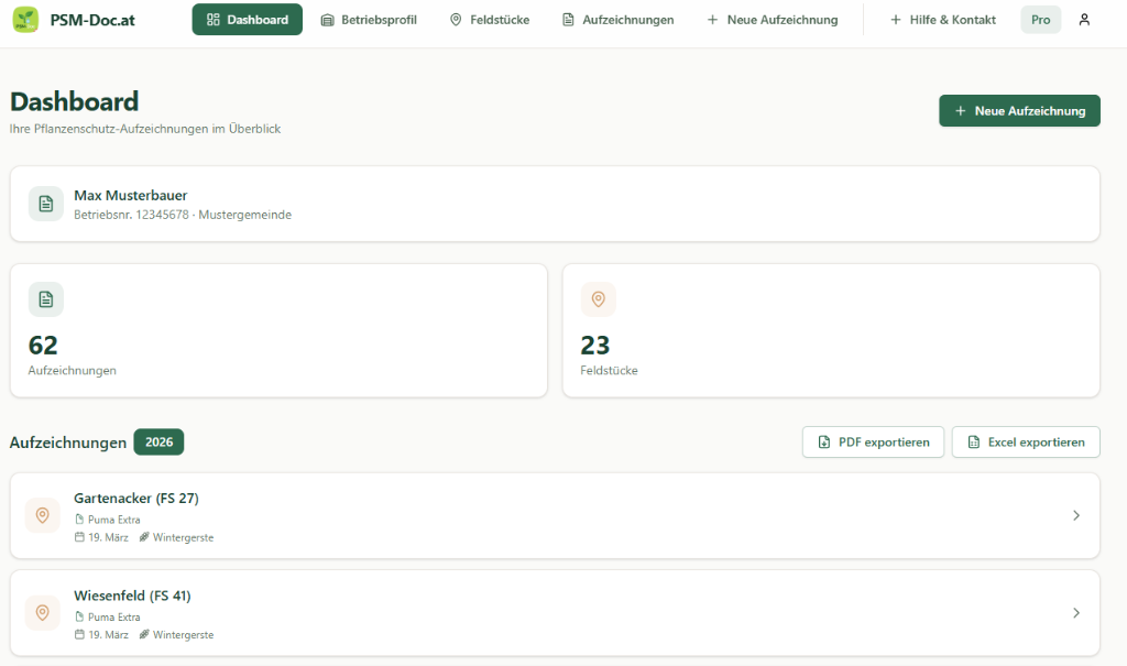 PSM-Doc Web App
