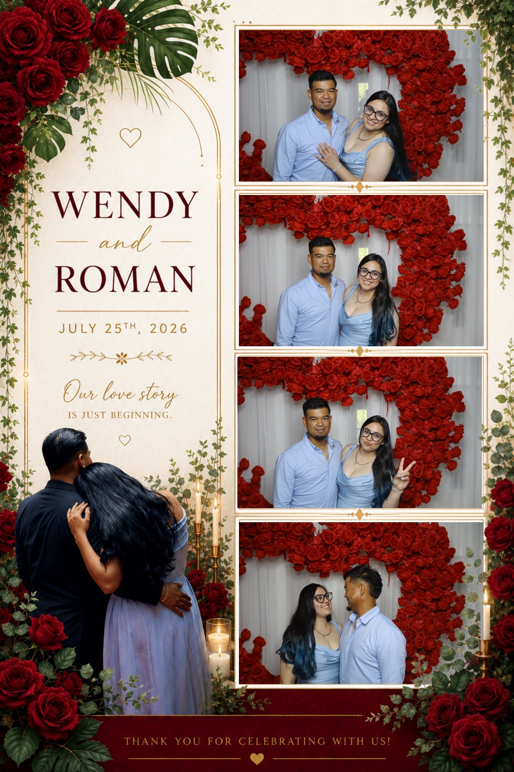 Wendy & David Photobooth