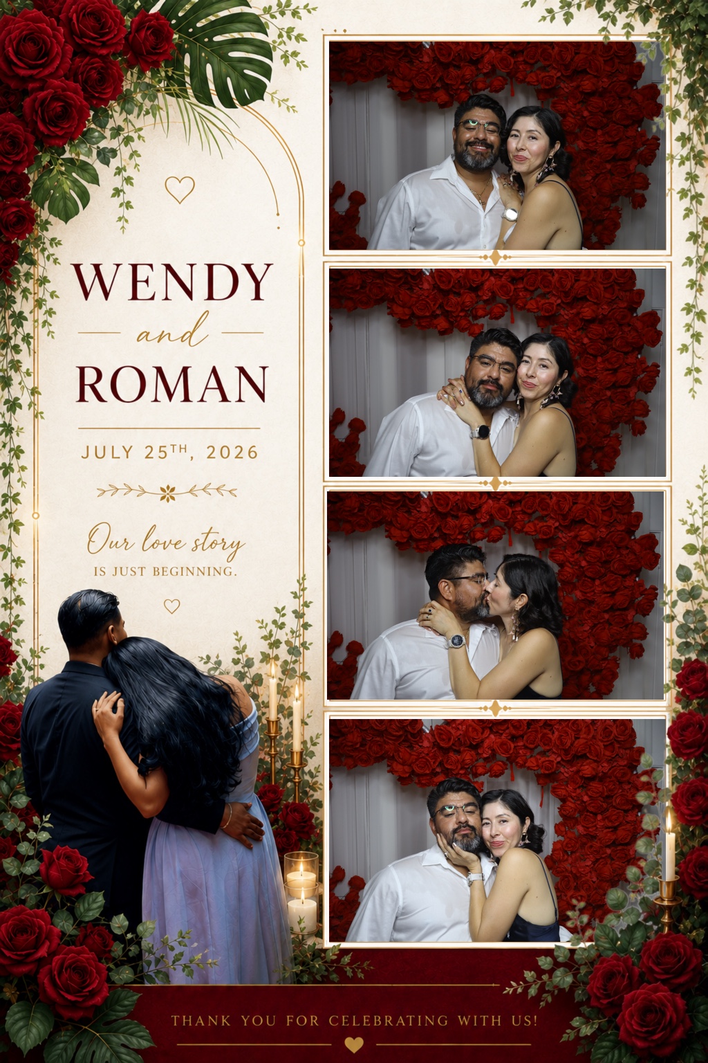 Wendy & David Photobooth