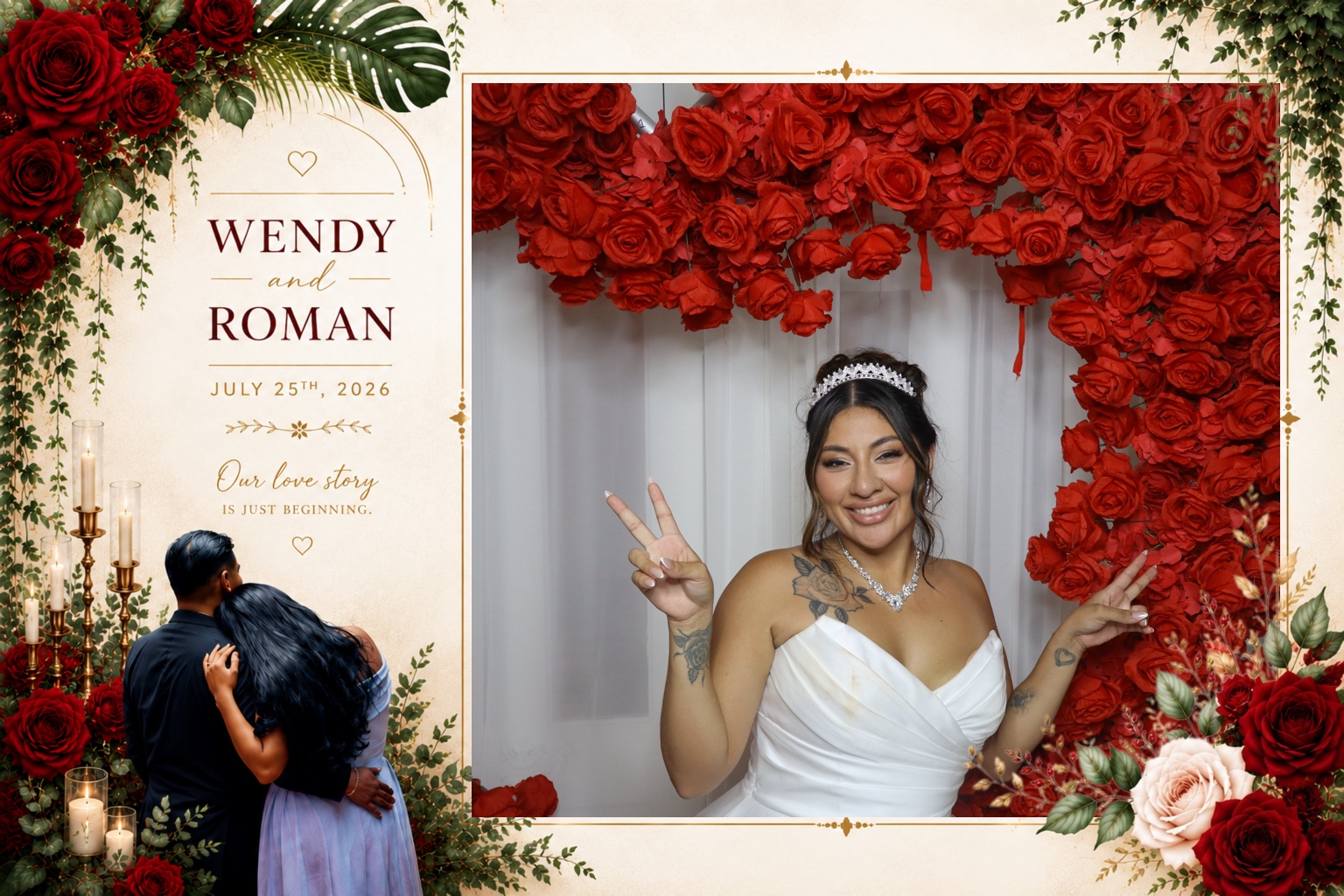 Wendy & David Photobooth