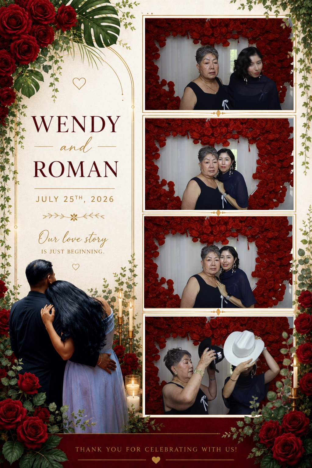 Wendy & David Photobooth