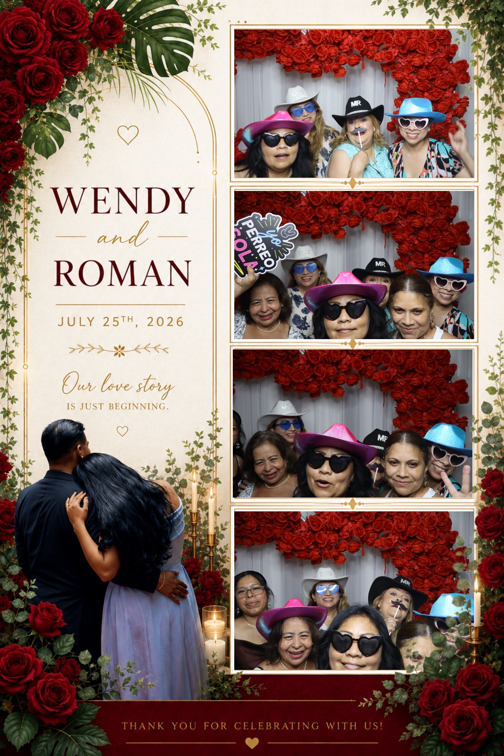 Wendy & David Photobooth