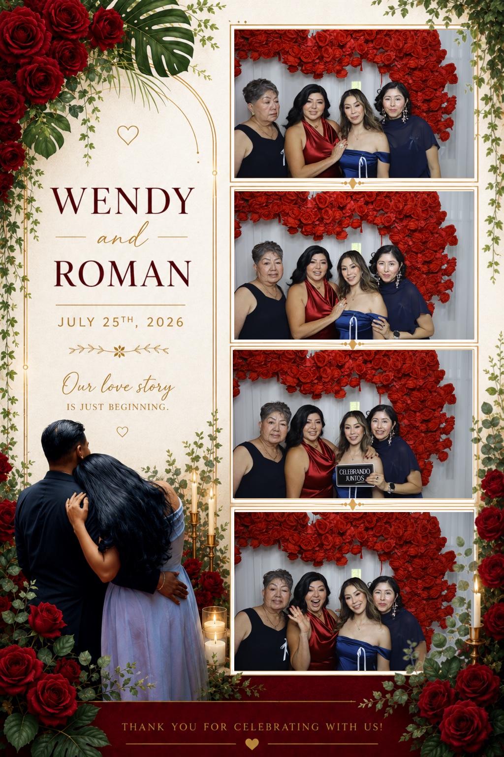 Wendy & David Photobooth