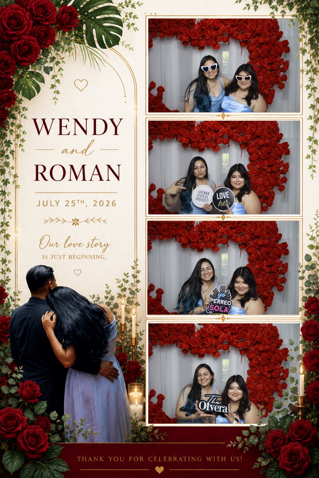 Wendy & David Photobooth