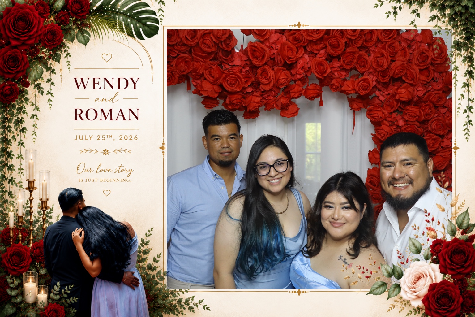 Wendy & David Photobooth