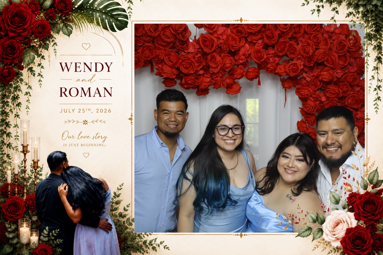 Wendy & David Photobooth