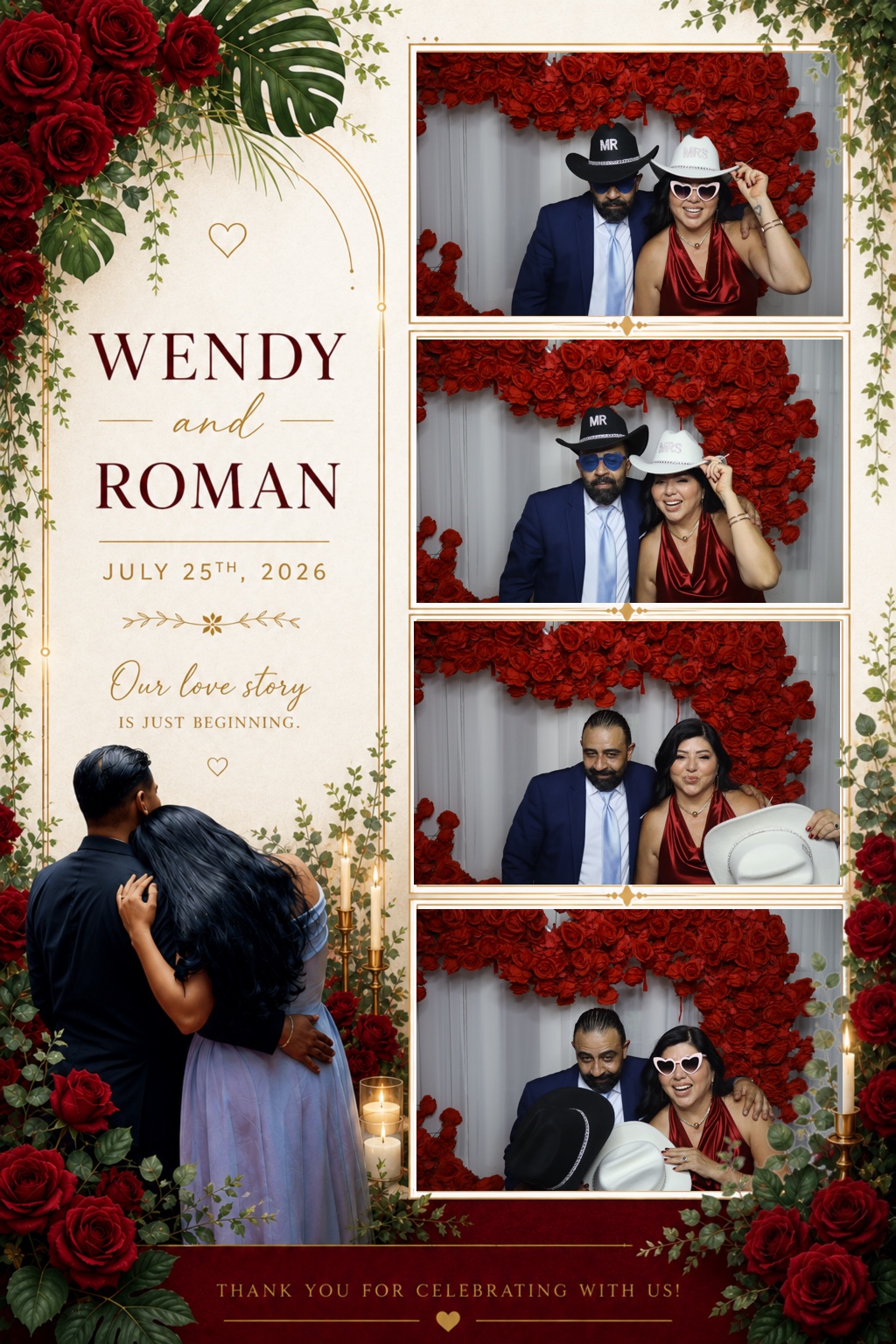 Wendy & David Photobooth