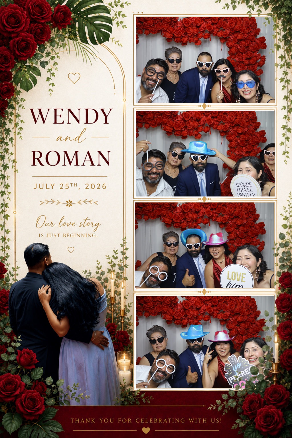 Wendy & David Photobooth