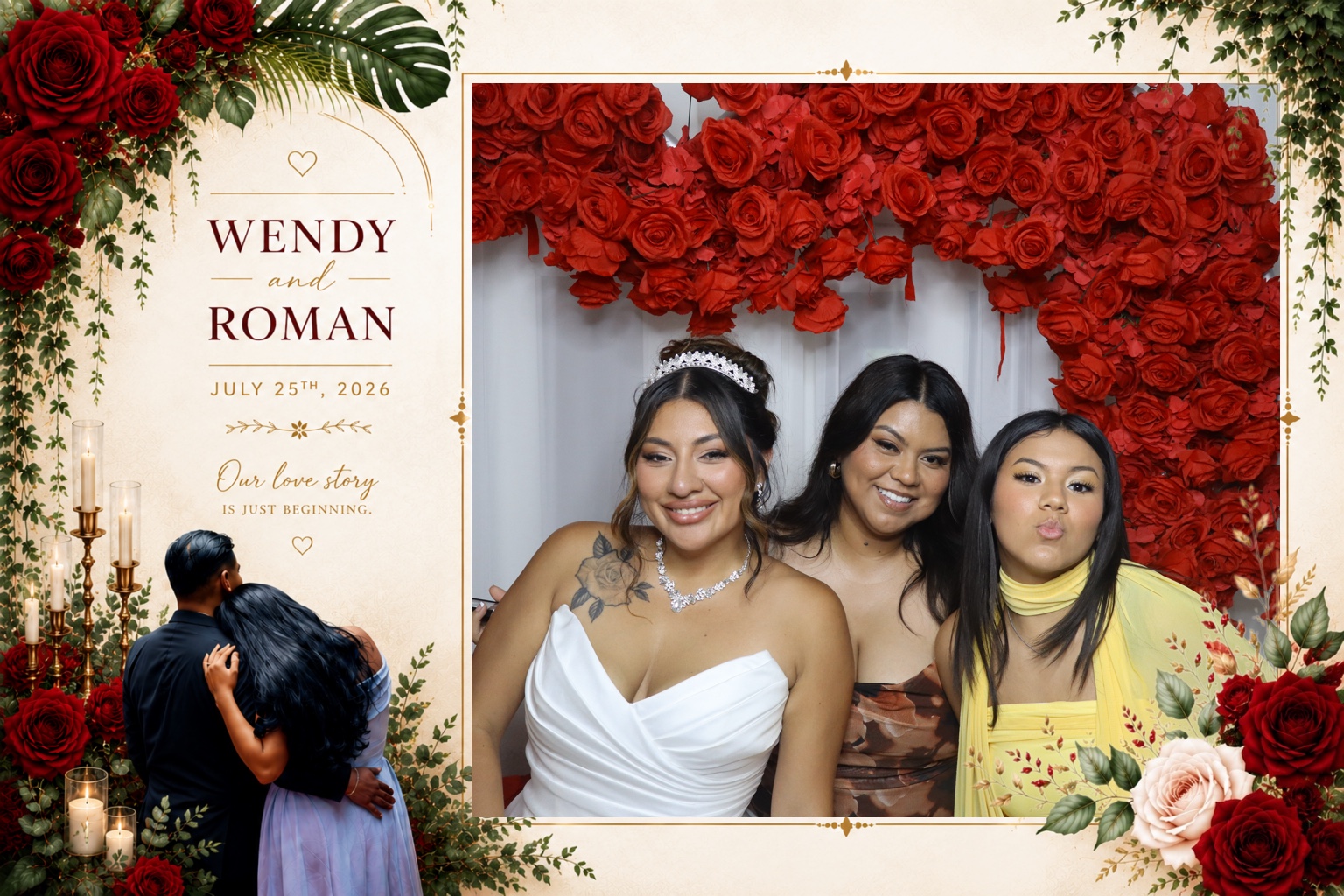 Wendy & David Photobooth