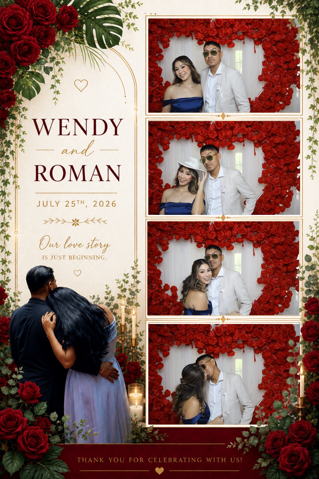 Wendy & David Photobooth
