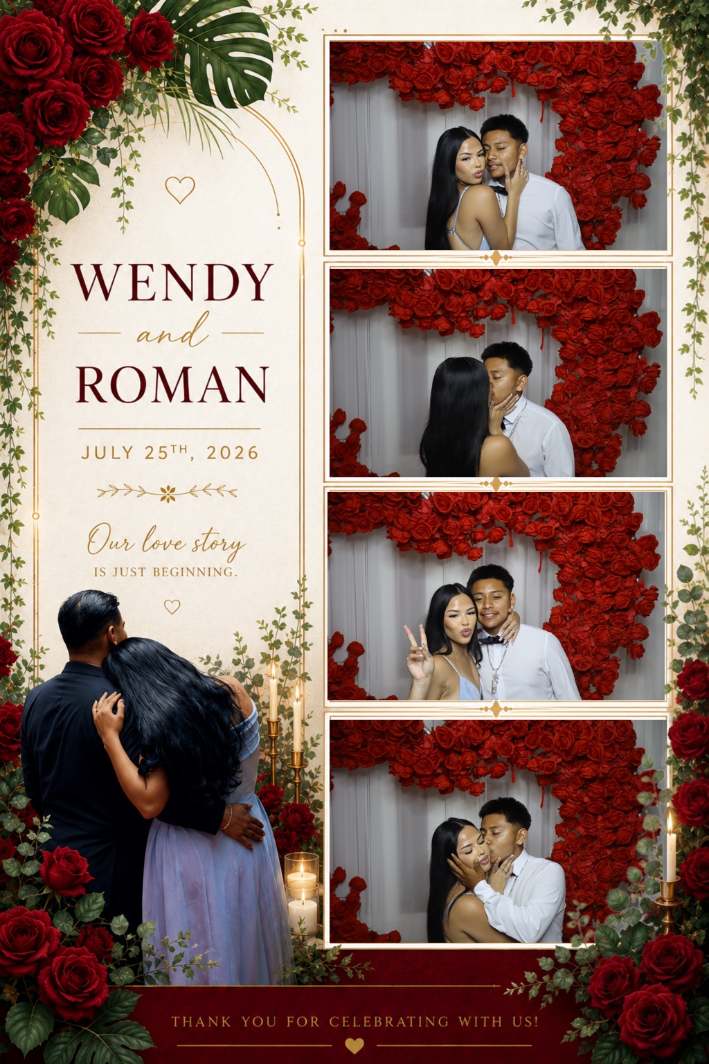 Wendy & David Photobooth