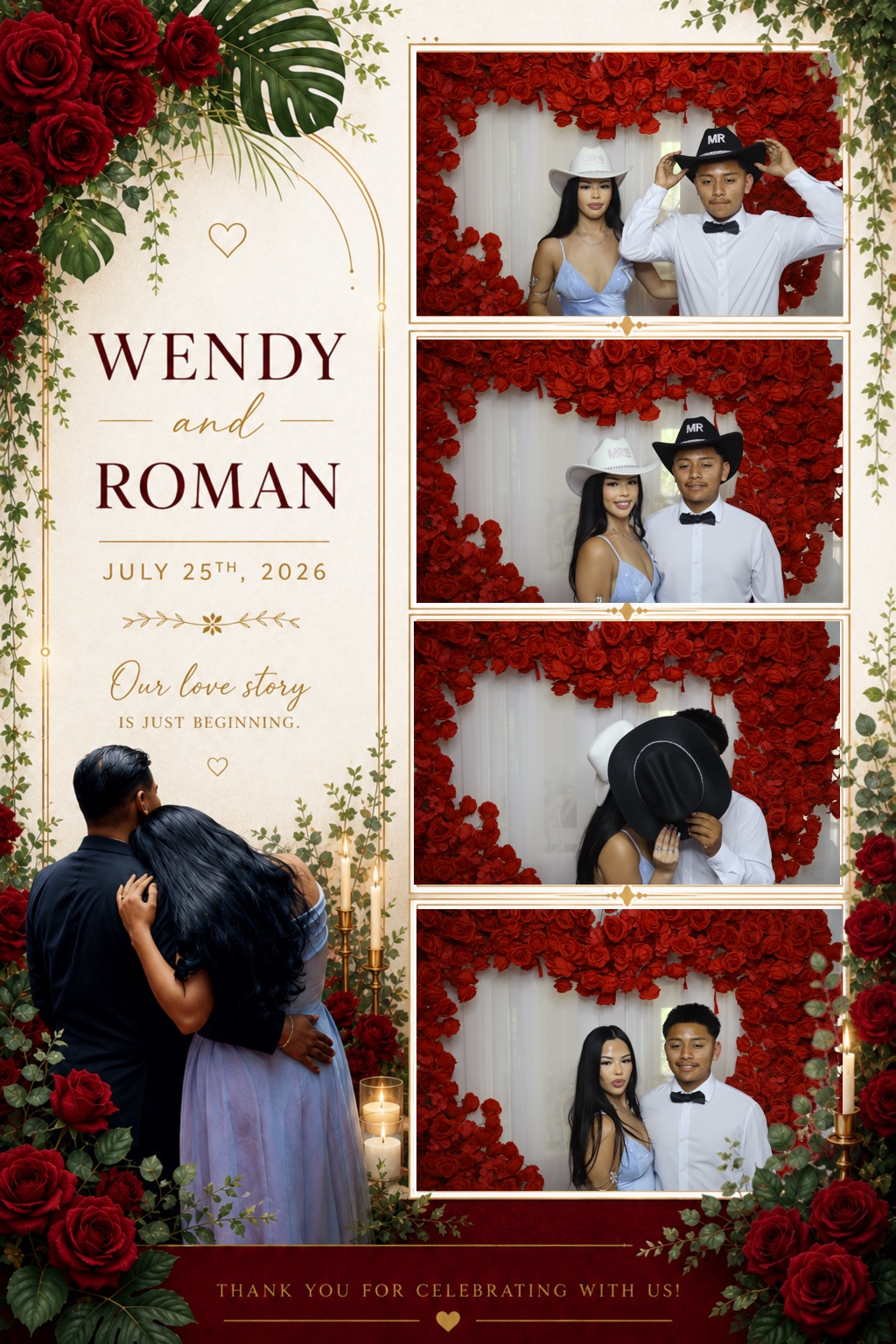 Wendy & David Photobooth