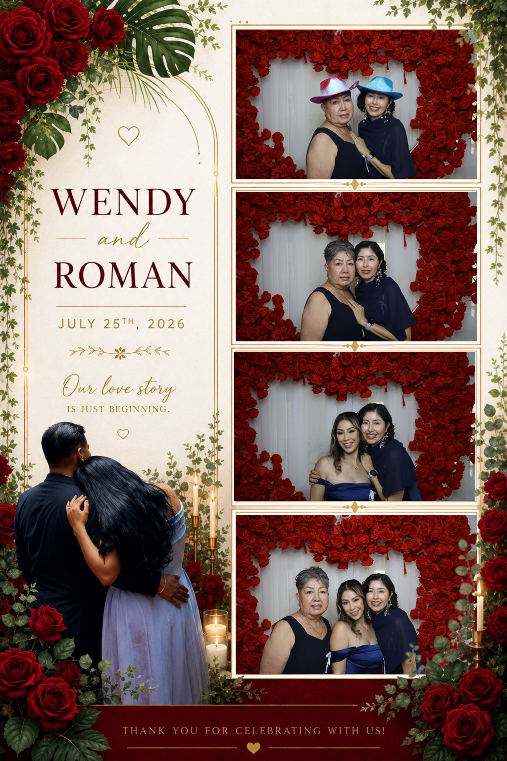 Wendy & David Photobooth