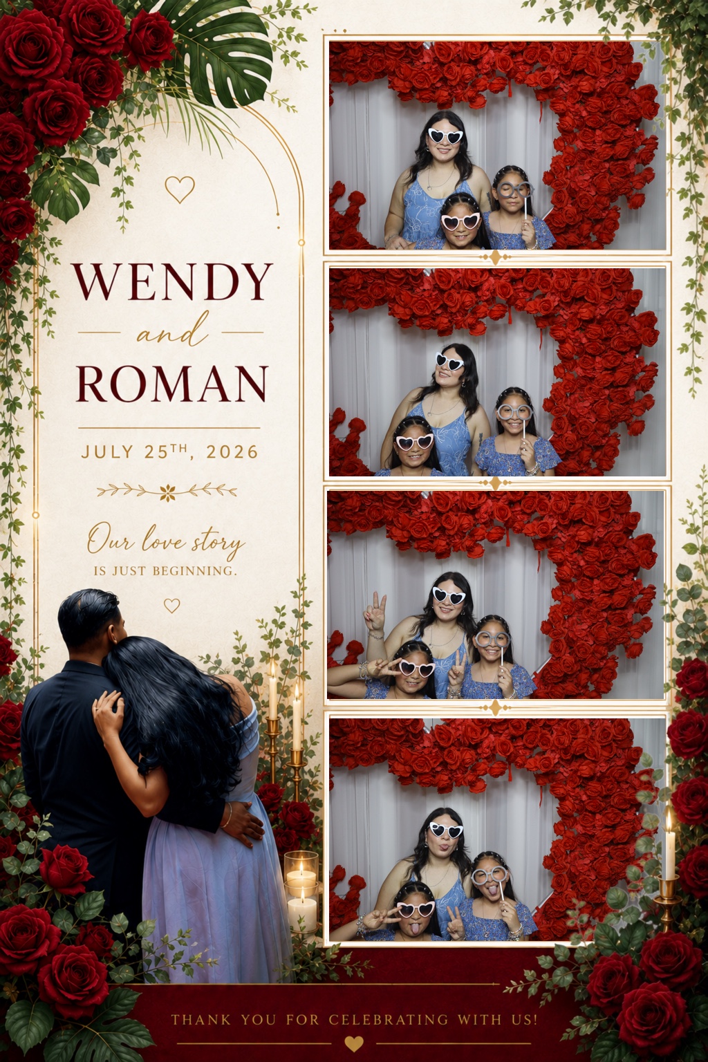 Wendy & David Photobooth