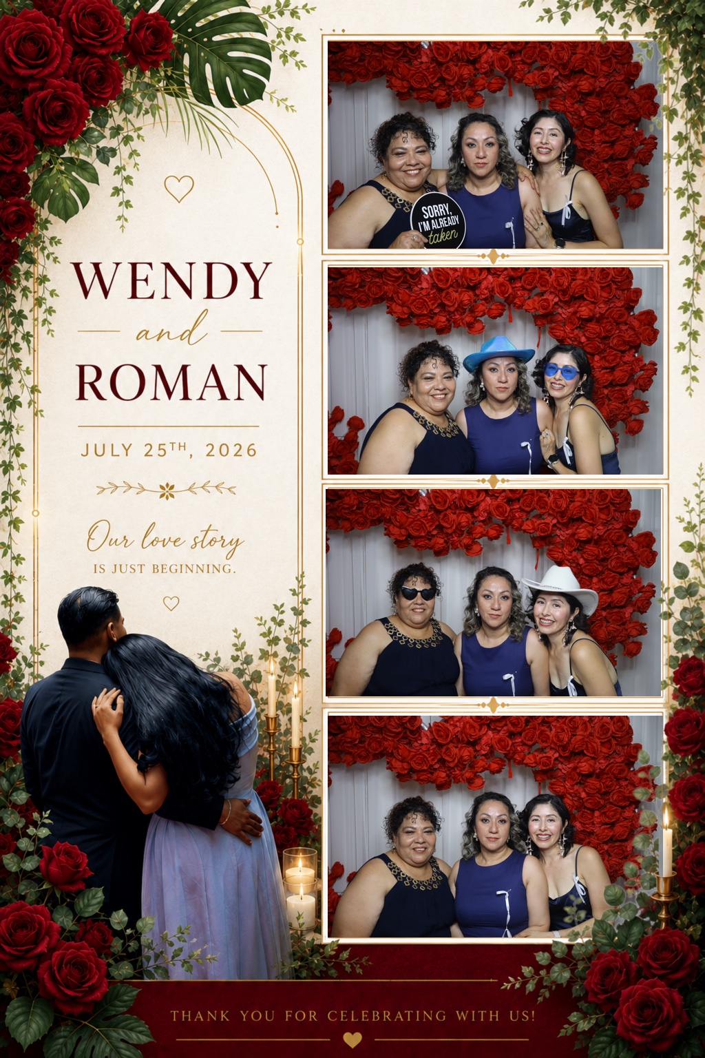Wendy & David Photobooth