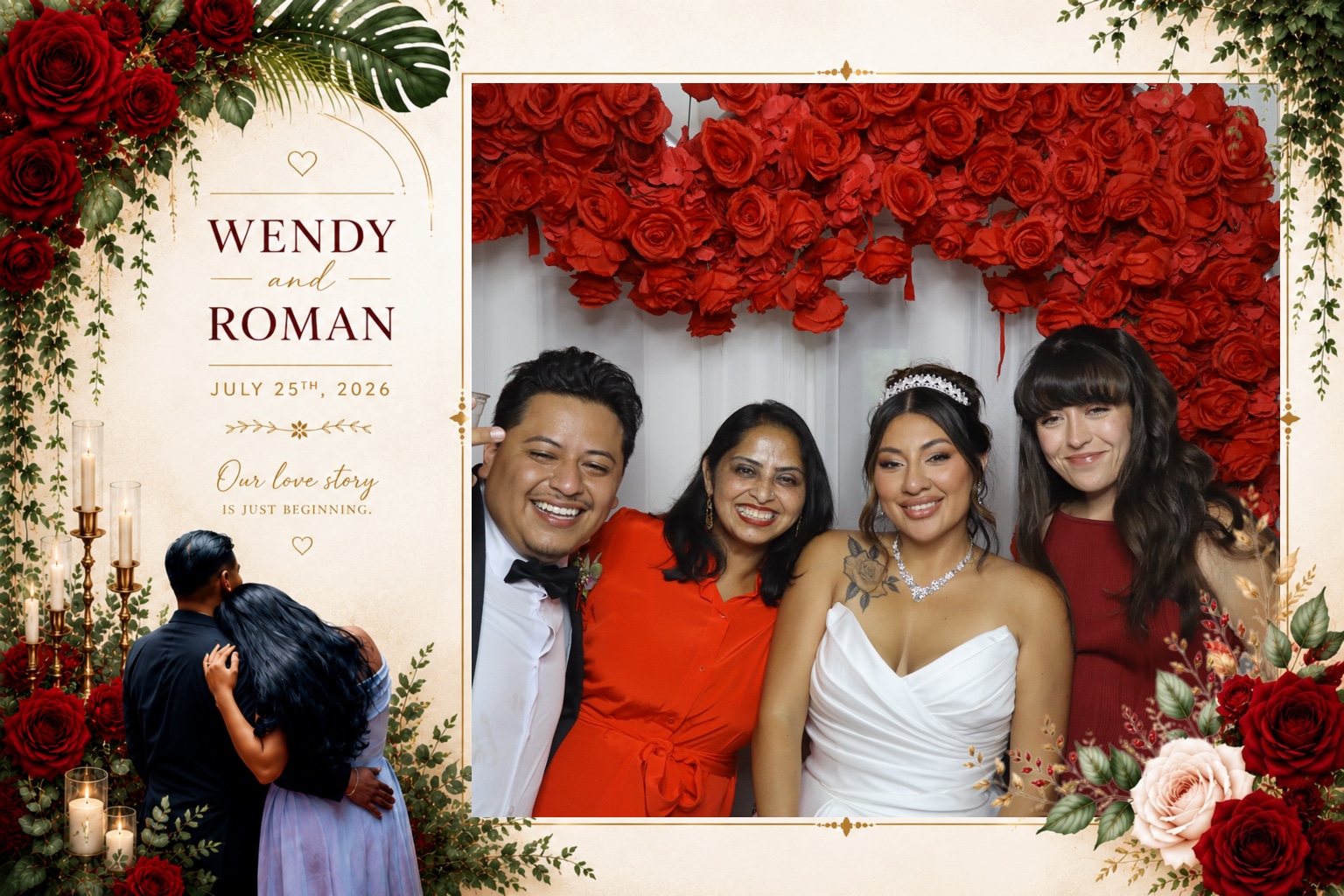 Wendy & David Photobooth