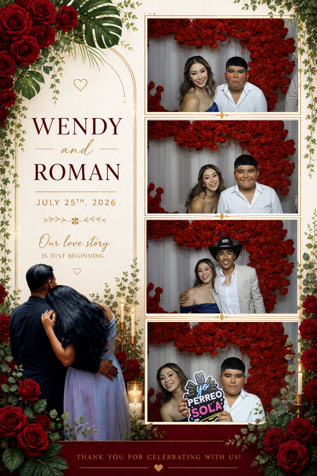 Wendy & David Photobooth