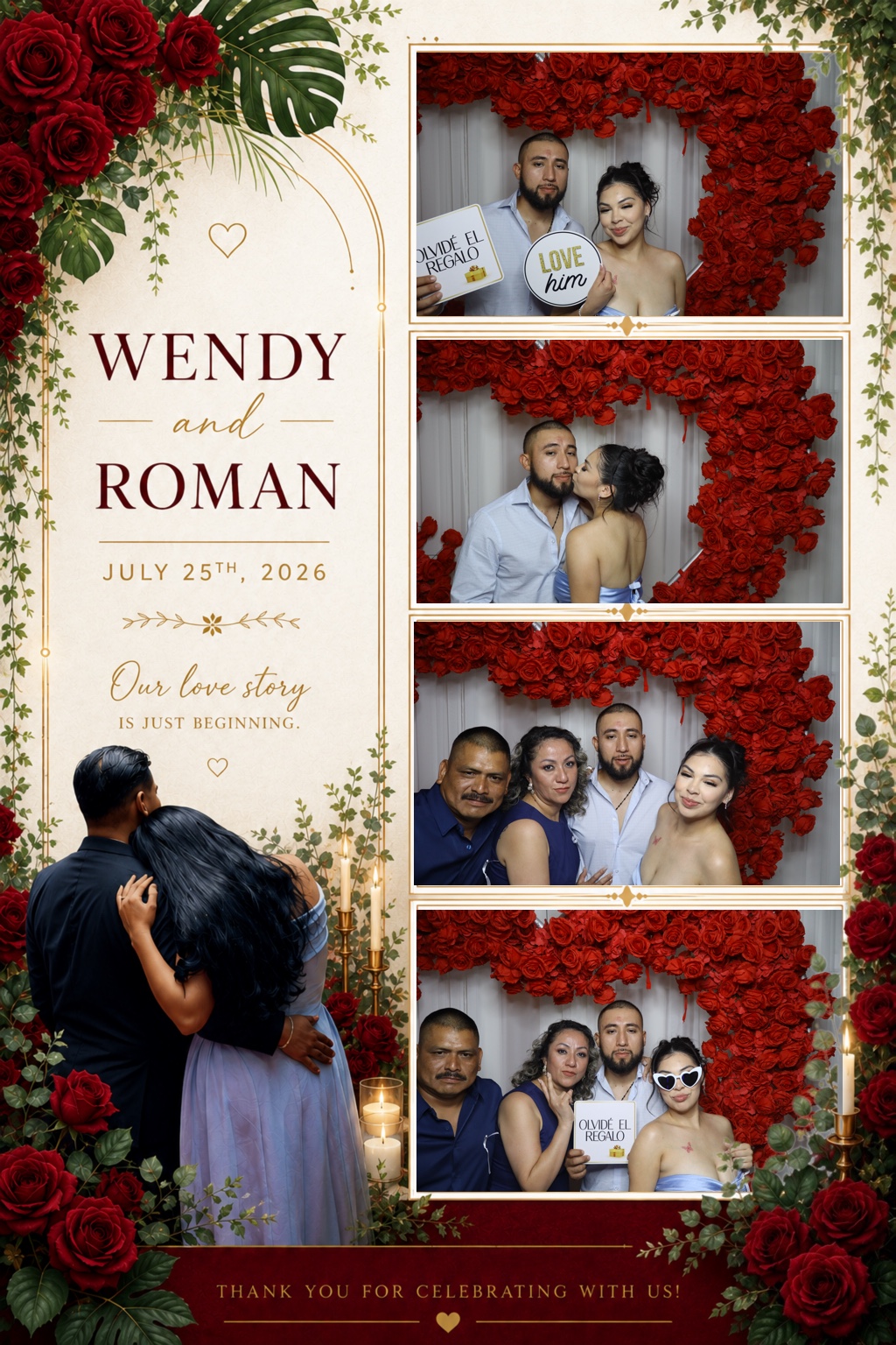 Wendy & David Photobooth
