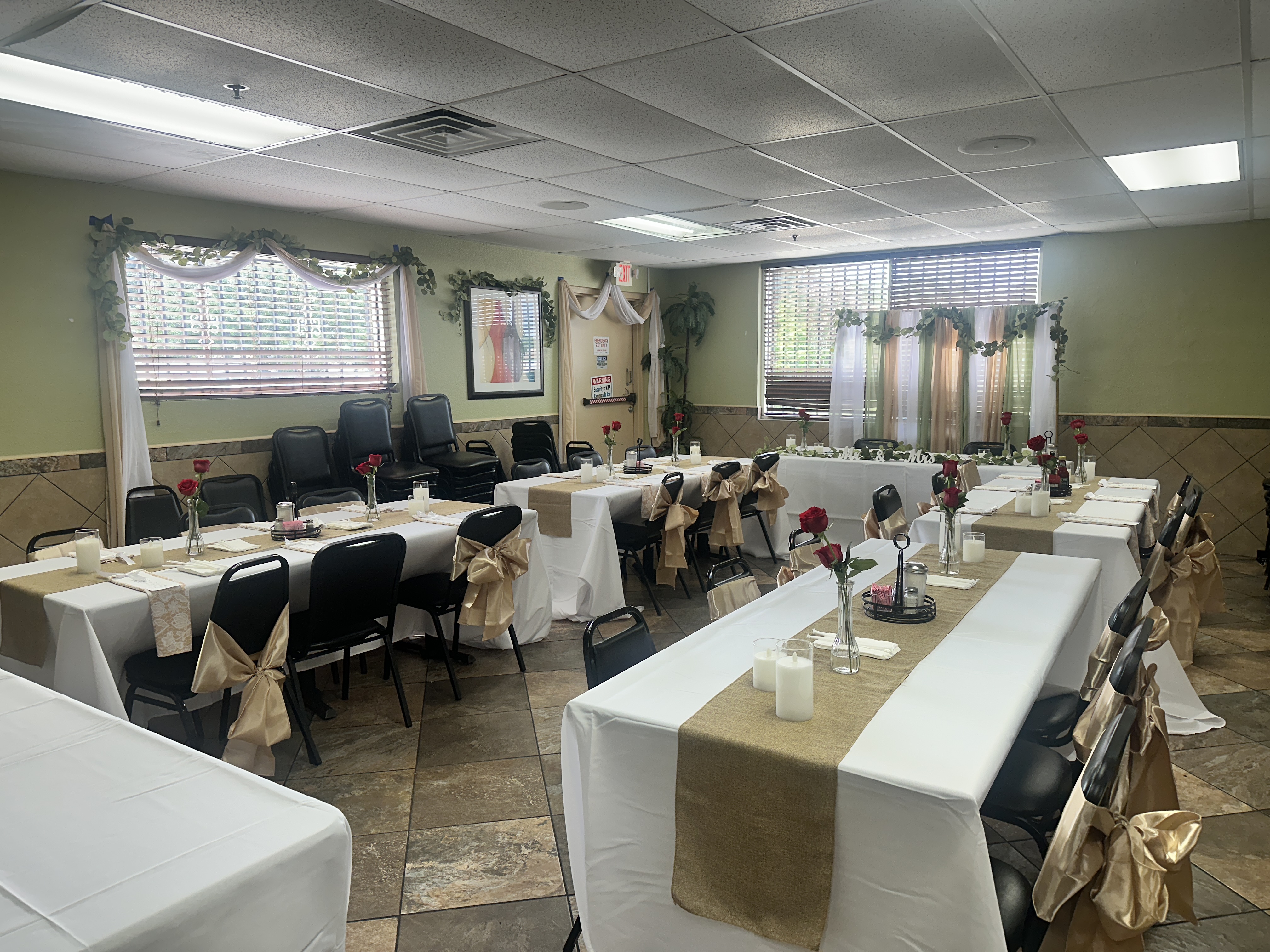 Wedding Decoration - Restaurant