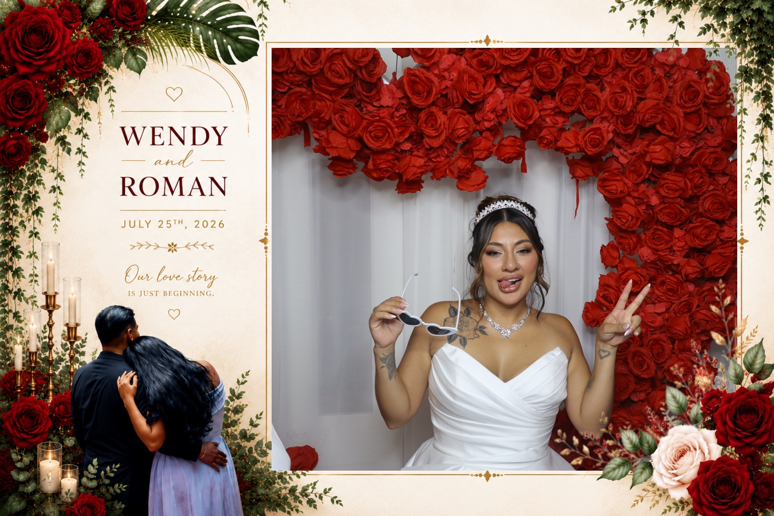Wendy & David Photobooth