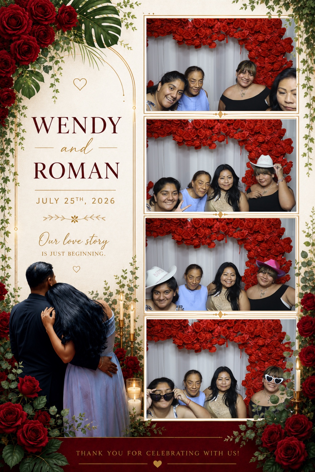 Wendy & David Photobooth