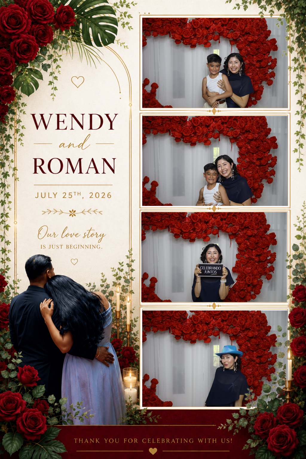 Wendy & David Photobooth