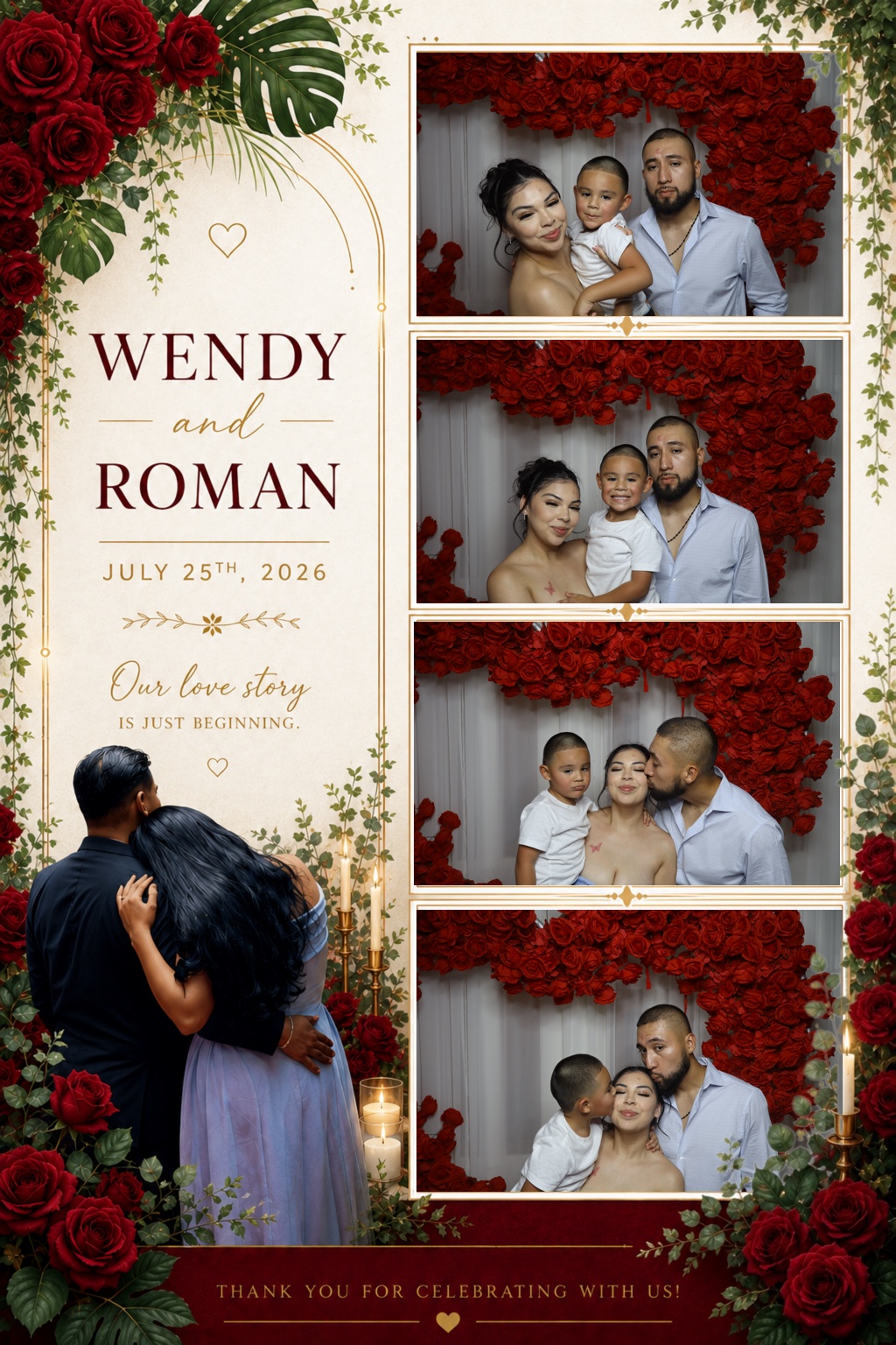 Wendy & David Photobooth