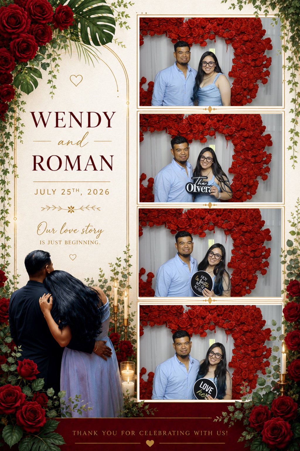 Wendy & David Photobooth