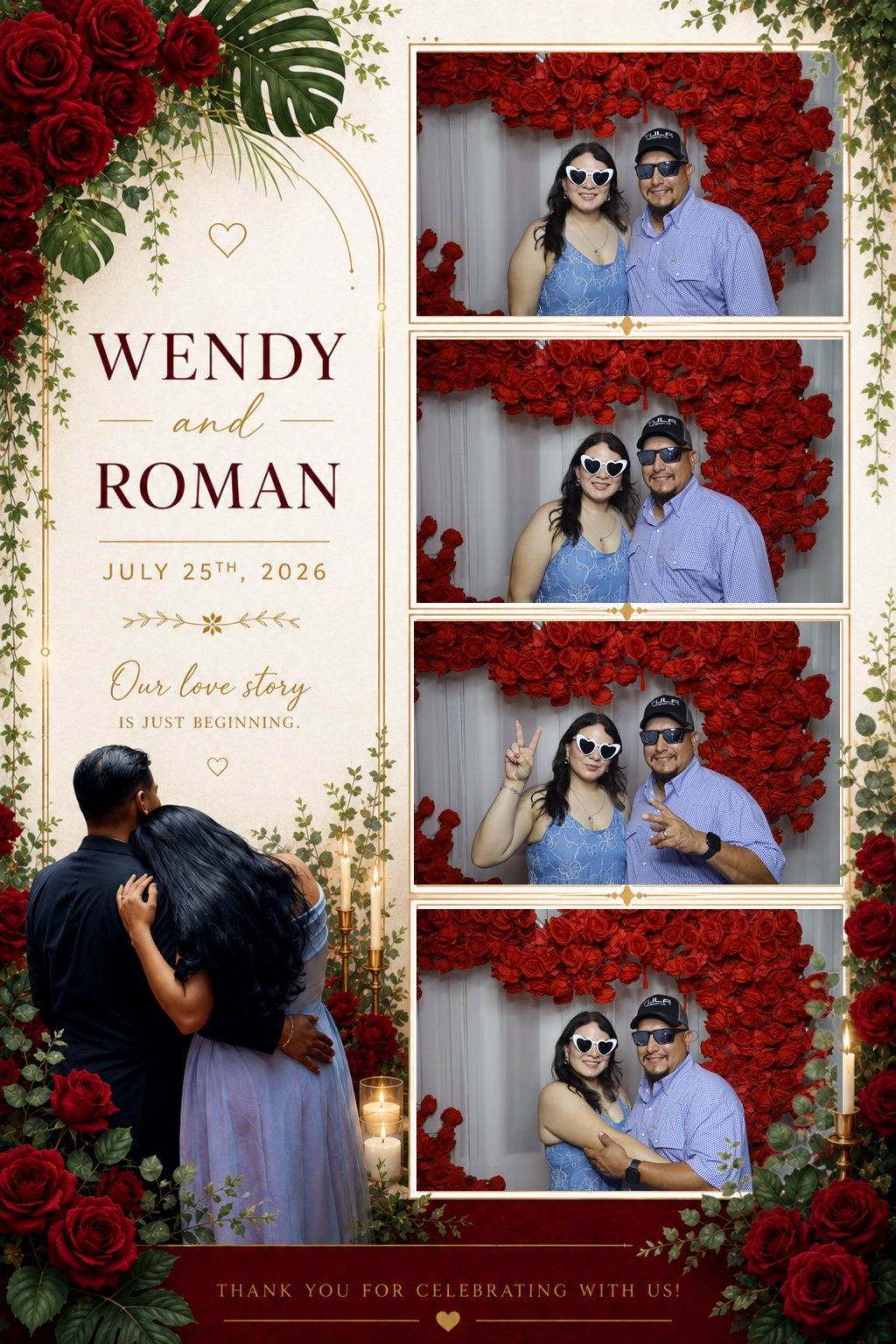 Wendy & David Photobooth