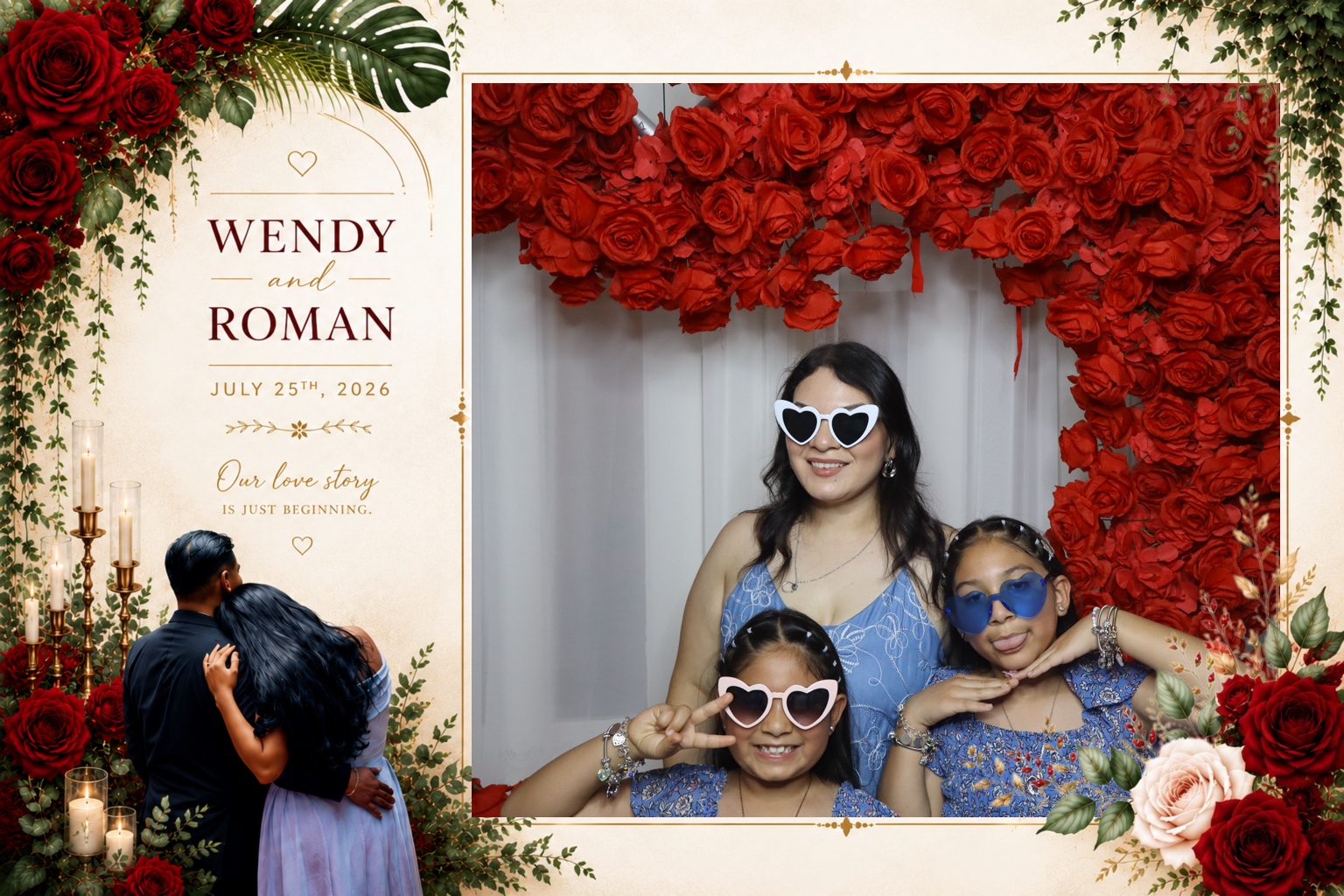 Wendy & David Photobooth