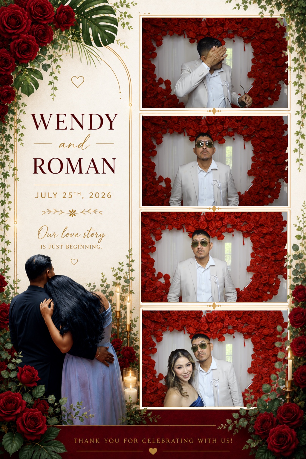 Wendy & David Photobooth