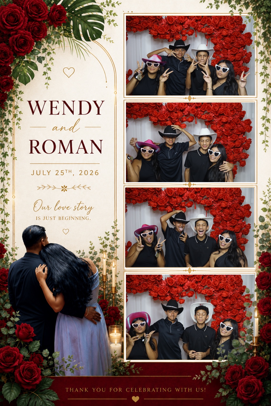 Wendy & David Photobooth