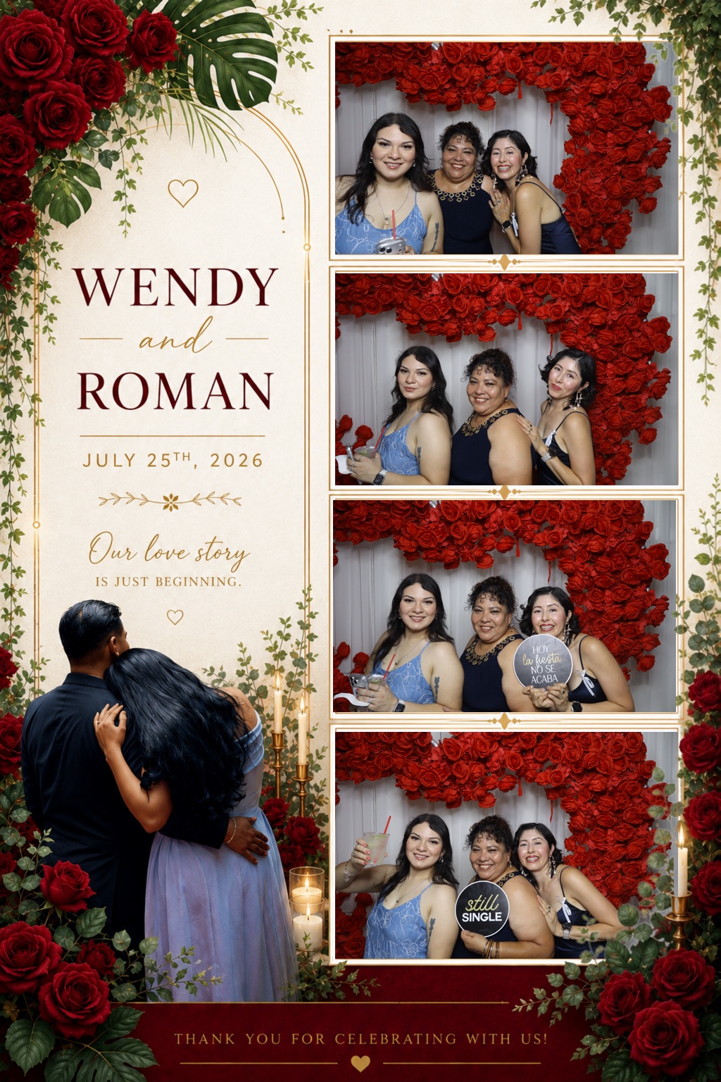 Wendy & David Photobooth