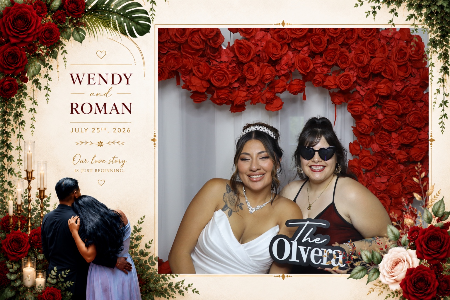 Wendy & David Photobooth