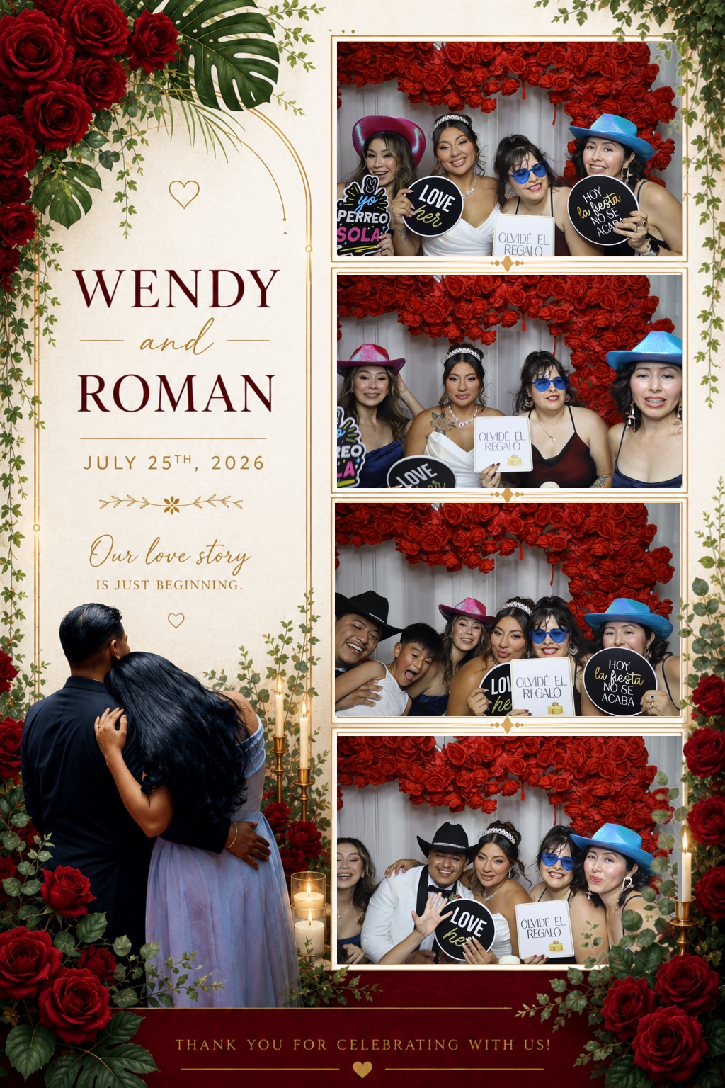 Wendy & David Photobooth